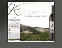 Tablet Screenshot of kiamiewines.com